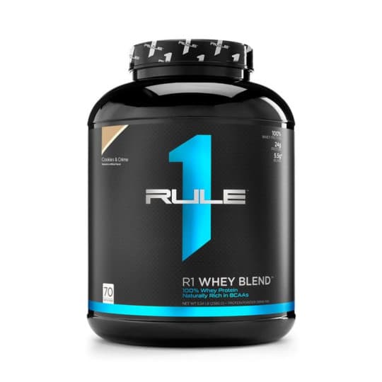Rule1 Whey Blend 68 Servings Cookies & Cream