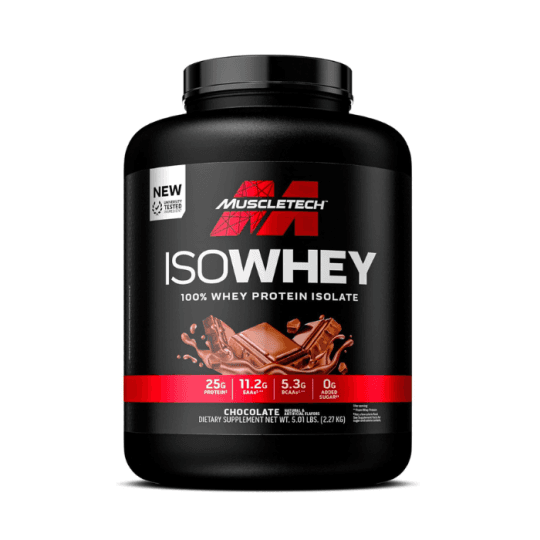 Muscletech Isowhey, Chocolate, 5 LB