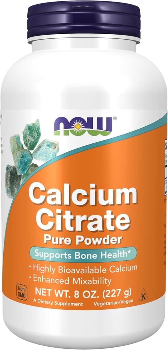 NOW Foods - Calcium Citrate Powder 8 oz